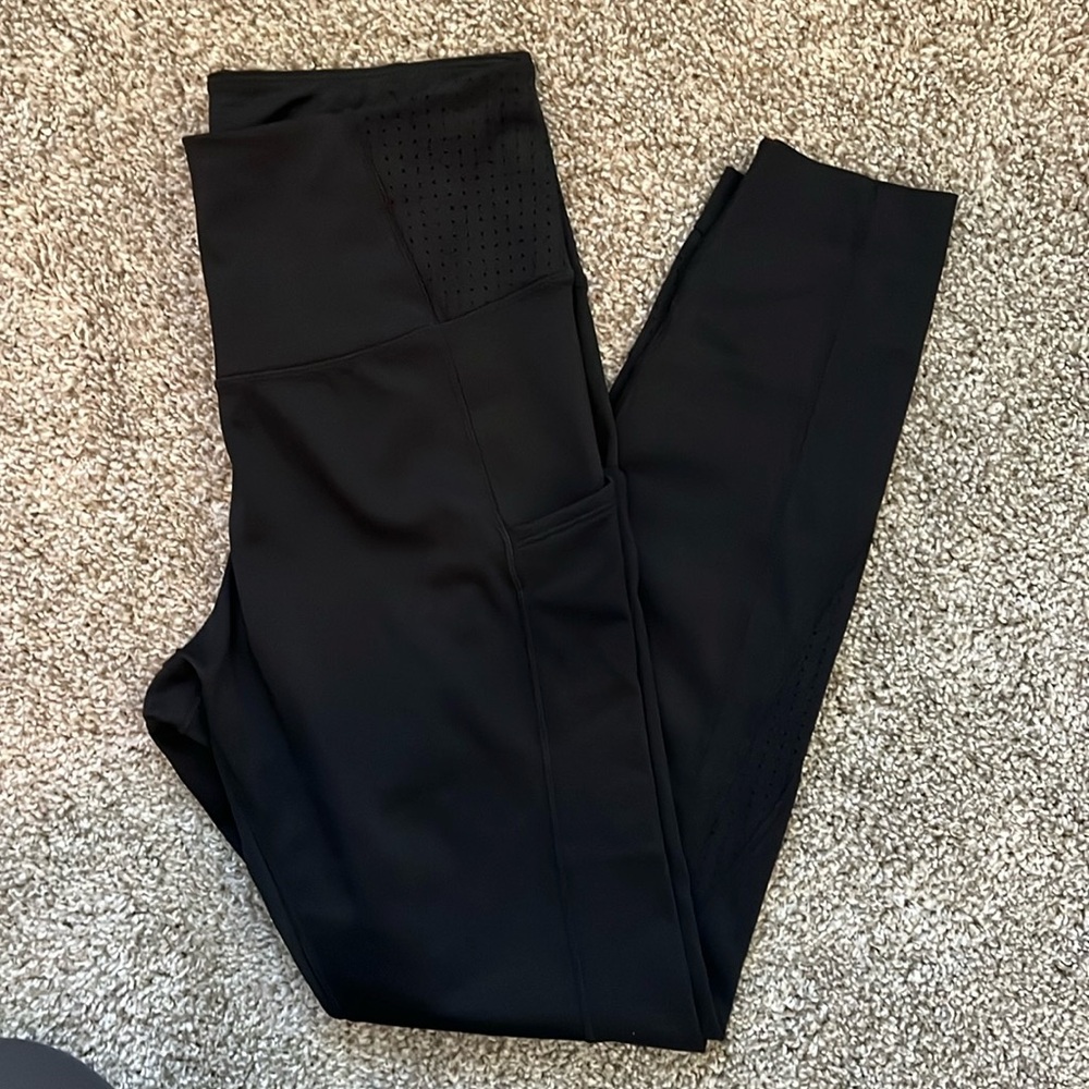 Brooks Black Running Leggings with Pockets